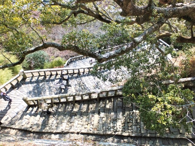 久能山東照宮の階段