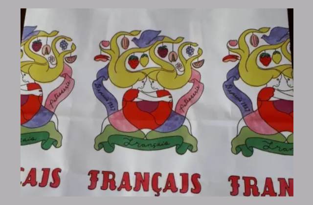 フランセの紙袋のイラスト